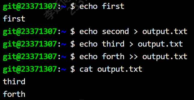 echo